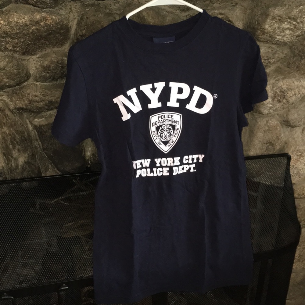 Nypd new without tags small NAVY BLUE 100 cotton
